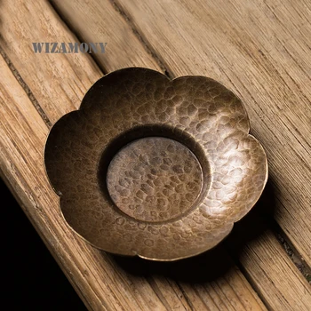 1PCS WIZAMONY New Arrival Copper Purely Handmade Creative Tea Tray Tea Cup Tea Accessory High Quality Home Decoration
1PCS WIZAMONY New Arrival Copper Purely Handmade Creative Tea Tray Tea Cup Tea Accessory High Quality Home Decoration