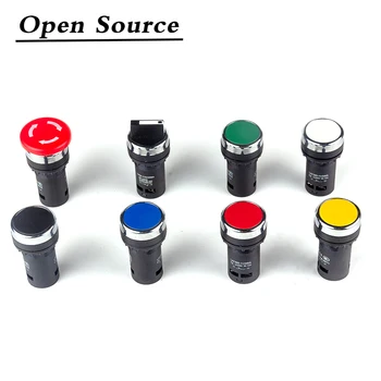 22mm LA38-11/206A Push Button Switch Knob Switch Emergency Stop Switch NO/NC Self-locking/Latching Self-reset/Momentary
22mm LA38-11/206A Push Button Switch Knob Switch Emergency Stop Switch NO/NC Self-locking/Latching Self-reset/Momentary