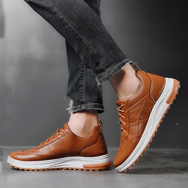Waterproof Autumn Winter Shoes Men Leather Outdoor Light Non-slip Men Walking Sports Shoes for Male Casual Shoes Men Sneakers
Waterproof Autumn Winter Shoes Men Leather Outdoor Light Non-slip Men Walking Sports Shoes for Male Casual Shoes Men Sneakers