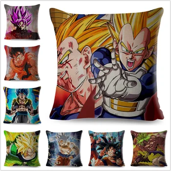 Dragon Ball Z Cushion Cover for Sofa Home Linen 45*45 cm Decor Japan Anime Son Goku Cartoon Vegeta Broli Pillowcase Pillow Case
Dragon Ball Z Cushion Cover for Sofa Home Linen 45*45 cm Decor Japan Anime Son Goku Cartoon Vegeta Broli Pillowcase Pillow Case