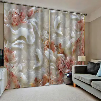 jade louts curtains 3d curtains new window balcony thickened windshield blackout curtains
jade louts curtains 3d curtains new window balcony thickened windshield blackout curtains
