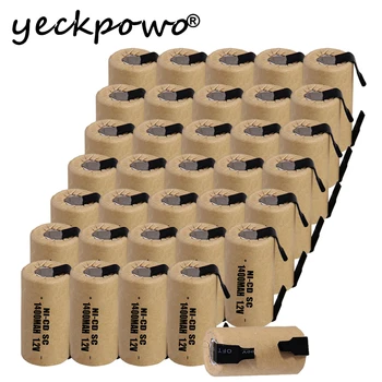 35 pcs SC battery 1.2V SUBC batteries rechargeable high drain 1400mah with tabs color random
35 pcs SC battery 1.2V SUBC batteries rechargeable high drain 1400mah with tabs color random