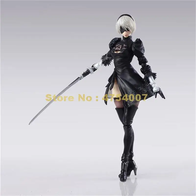 Подвижная фигурка nier automata yorha № 2 2b Коллекционная модель куклы 15 см игрушка |