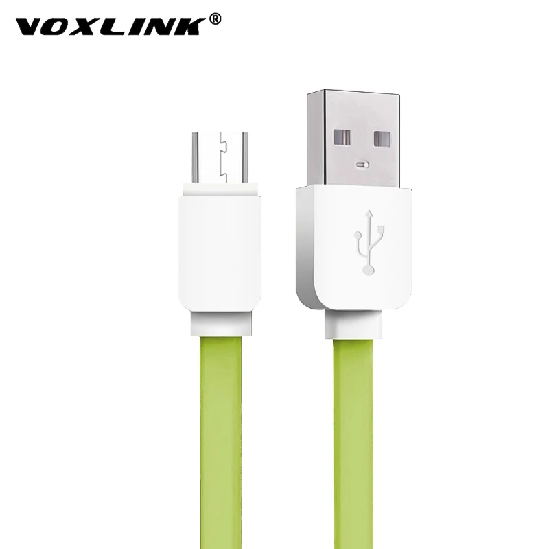 VOXLINK USB Micro Cable 2A fast Charging Micro Data Cable for Samsung xiaomi lenovo huawei HTC Meizu Android Mobile Phone Cables
VOXLINK USB Micro Cable 2A fast Charging Micro Data Cable for Samsung xiaomi lenovo huawei HTC Meizu Android Mobile Phone Cables