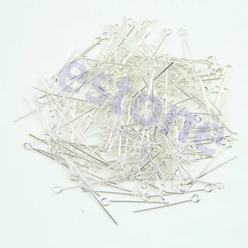 220Pcs/Bag Plated Eye Pin Headpins & Needles Jewellery Findings Craft 24mm New 
220Pcs/Bag Plated Eye Pin Headpins & Needles Jewellery Findings Craft 24mm New