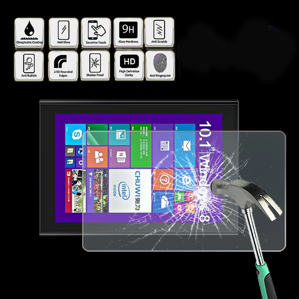 Tablet Tempered Glass Screen Protector Cover for CHUWI eBook 10.1" - Ultra-thin Screen Film Protector Guard Cover
Tablet Tempered Glass Screen Protector Cover for CHUWI eBook 10.1" - Ultra-thin Screen Film Protector Guard Cover