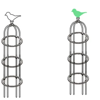 New clematis special outdoor flower stand flower stand plant climbing frame suitable for 15 cm 1 gallon pot
New clematis special outdoor flower stand flower stand plant climbing frame suitable for 15 cm 1 gallon pot