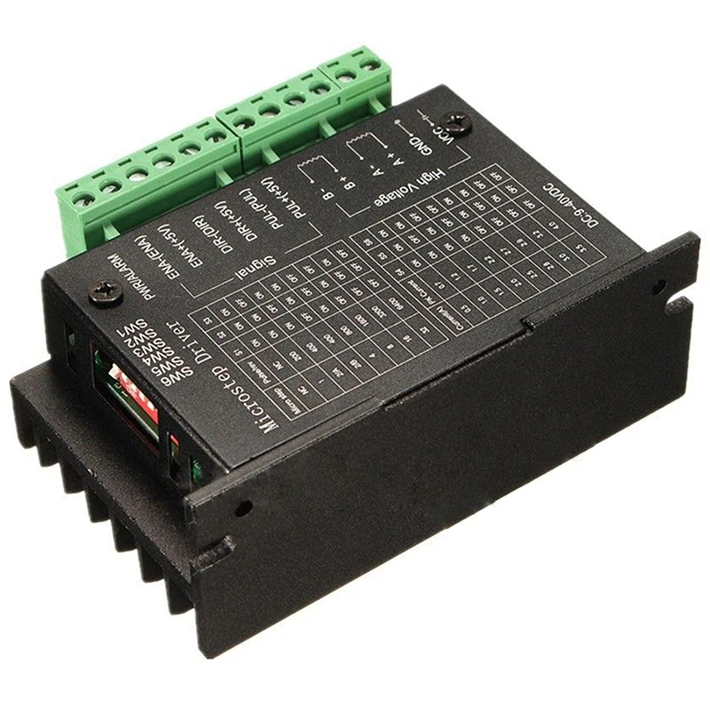 CNC Single Axis 4A TB6600 2/4 Phase Hybrid Stepper Motor Drivers Controller New
CNC Single Axis 4A TB6600 2/4 Phase Hybrid Stepper Motor Drivers Controller New