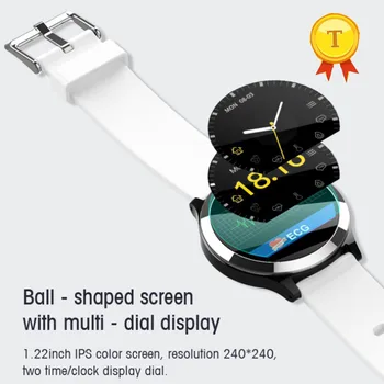 red white color ECG PPG smart watch Men woman with electrocardiogram display heart rate blood pressure round shape smart band
red white color ECG PPG smart watch Men woman with electrocardiogram display heart rate blood pressure round shape smart band