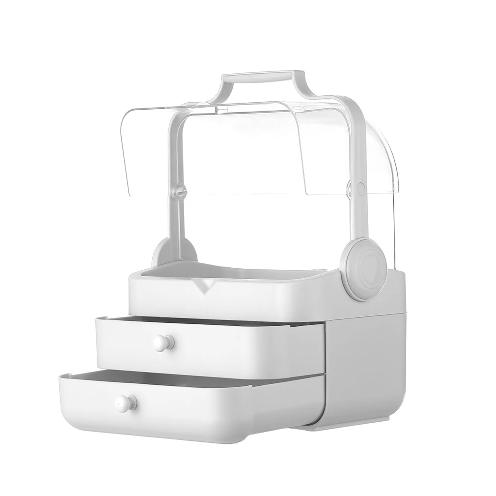 Hot Makeup Organizer Cosmetics Organizer Jewelry Storage Makeup Box Container with Drawer Table Desktop Make Up Organizer Box
Hot Makeup Organizer Cosmetics Organizer Jewelry Storage Makeup Box Container with Drawer Table Desktop Make Up Organizer Box