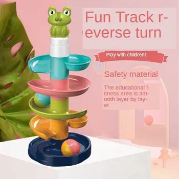 Baby Puzzle Stack Le Set Circle Rainbow Rolling Ball Exercise Hand Eye Coordination Track Turn Around Le Children's Toys
Baby Puzzle Stack Le Set Circle Rainbow Rolling Ball Exercise Hand Eye Coordination Track Turn Around Le Children's Toys