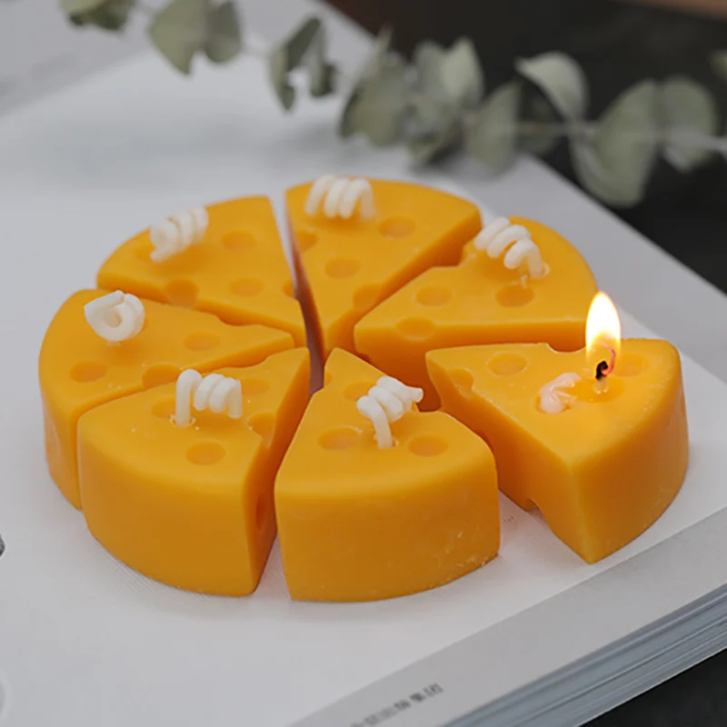 Nicole Silicone Soap Mold 8-Cavity Cheese Shape Candle Mould Handmade Soaps Making Tool
Nicole Silicone Soap Mold 8-Cavity Cheese Shape Candle Mould Handmade Soaps Making Tool