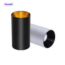 Surface Mounted Cylindrical LED COB Downlight Gold Reflector 7W 10W 12W 15W LED Ceiling Bulbs Lamp Spot Light LED Downligh
Surface Mounted Cylindrical LED COB Downlight Gold Reflector 7W 10W 12W 15W LED Ceiling Bulbs Lamp Spot Light LED Downligh