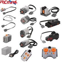 For Power Functions Parts Building Blocks Steering Servo Motor Battery Box Infrared Remote Control Receiver for Legoeds
For Power Functions Parts Building Blocks Steering Servo Motor Battery Box Infrared Remote Control Receiver for Legoeds