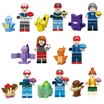 16pcs/lot Pokemon Mini Building Blocks Bricks Set Pocket Dolls Cute Anime Cartoon Model Figurines Assembed Kids DIY Toys Gift
16pcs/lot Pokemon Mini Building Blocks Bricks Set Pocket Dolls Cute Anime Cartoon Model Figurines Assembed Kids DIY Toys Gift