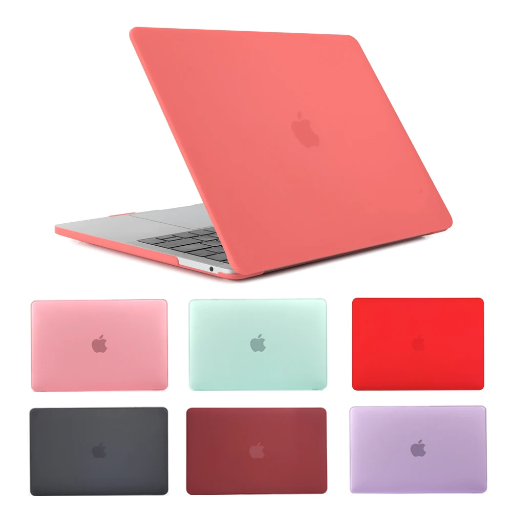 Для Apple New Macbook Air 13 3 11 6 M1 Chip Pro 15 16 12 Touch Bar Retina матовая поверхность матовый жесткий