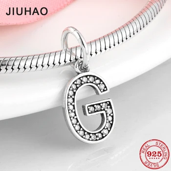 Authentic 925 Sterling Silver Letter G Womens Accessories charm Pendants Fit Original Designer Charms Bracelets Jewelry Making
Authentic 925 Sterling Silver Letter G Womens Accessories charm Pendants Fit Original Designer Charms Bracelets Jewelry Making