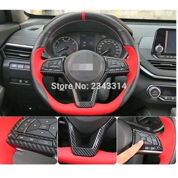 For Nissan Versa 2019 2020 Interior Steering Wheel Control Panel Button Cover Trim Protector ABS Sticker Car-Styling Accessories
For Nissan Versa 2019 2020 Interior Steering Wheel Control Panel Button Cover Trim Protector ABS Sticker Car-Styling Accessories