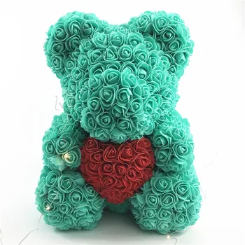 Child Gift handcraft 40cm Rose Bear love pattern Wedding Party Decoration Valentine's Day Gift Cute Cartoon free shipping
Child Gift handcraft 40cm Rose Bear love pattern Wedding Party Decoration Valentine's Day Gift Cute Cartoon free shipping