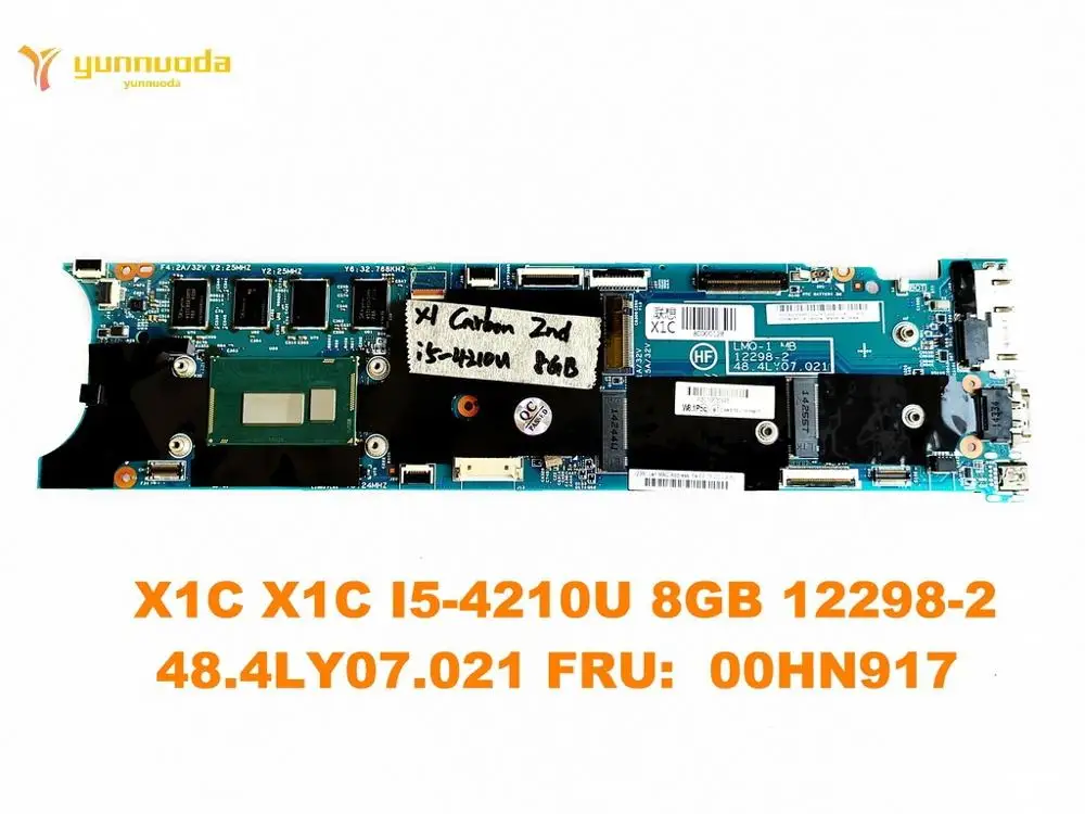 Оригинальная материнская плата для ноутбука Lenovo X1C X1C I5-4210U 8 Гб 12298-2 48. 4ly07. 021 FRU 00HN917 протестирована хорошая бесплатная доставка
Оригинальная материнская плата для ноутбука Lenovo X1C X1C I5-4210U 8 Гб 12298-2 48. 4ly07. 021 FRU 00HN917 протестирована хорошая бесплатная доставка