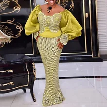 Luxury Dresses For Women Bodycon Mermaid Sexy Maxi Dress Elegant Wedding Gowns Ankara Ladies Long Dress 2022 New Fashion Robes 
Luxury Dresses For Women Bodycon Mermaid Sexy Maxi Dress Elegant Wedding Gowns Ankara Ladies Long Dress 2022 New Fashion Robes