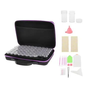EVA Storage Box , 60 Slots Diamond Painting Storage Case Tool, Diamond Painting Bag Beads Organizer Accessories
EVA Storage Box , 60 Slots Diamond Painting Storage Case Tool, Diamond Painting Bag Beads Organizer Accessories
