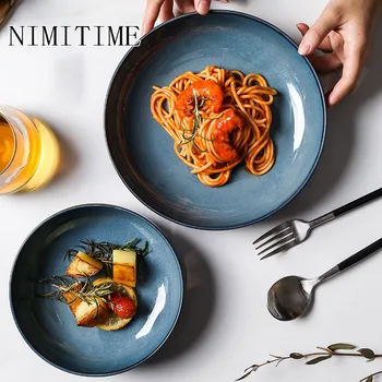 1PC NIMIITME European Style Rice Deep Plate Solid Color Home Fish Round Plate Retro Shallow Basin Western Food Tableware
1PC NIMIITME European Style Rice Deep Plate Solid Color Home Fish Round Plate Retro Shallow Basin Western Food Tableware