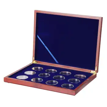 12pcs Zodiac Signs Commemorative Coin Storage Box Adjustable Antioxidative Wooden Commemorative Coin Collection Case Container
12pcs Zodiac Signs Commemorative Coin Storage Box Adjustable Antioxidative Wooden Commemorative Coin Collection Case Container