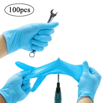 100pcs Disposable Gloves Durable Nitrile Gloves Insulation Protection Gloves Tattooing Hair Coloring Household Cleaning Gloves
100pcs Disposable Gloves Durable Nitrile Gloves Insulation Protection Gloves Tattooing Hair Coloring Household Cleaning Gloves