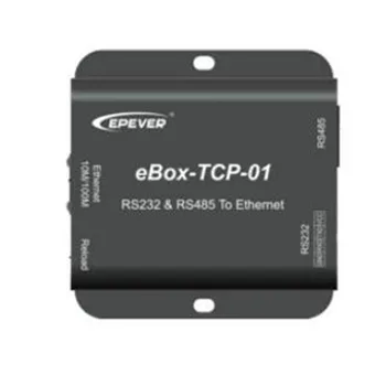 EBox-TCP-01 Serial Port Networking Server Use For Epever Solar Controller Solar Inverter Achieve Ethernet Communication
EBox-TCP-01 Serial Port Networking Server Use For Epever Solar Controller Solar Inverter Achieve Ethernet Communication