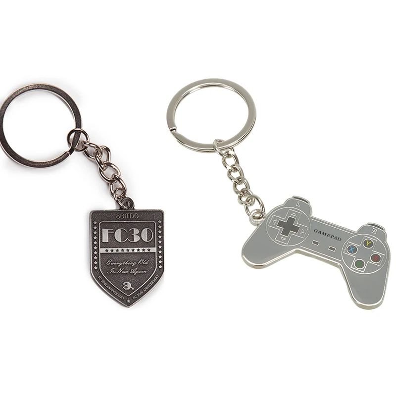 AKNES Gamepad Key Ring and 8Bitdo Alloy Vintage Keychain in memory of FC 30th Anniversary
AKNES Gamepad Key Ring and 8Bitdo Alloy Vintage Keychain in memory of FC 30th Anniversary