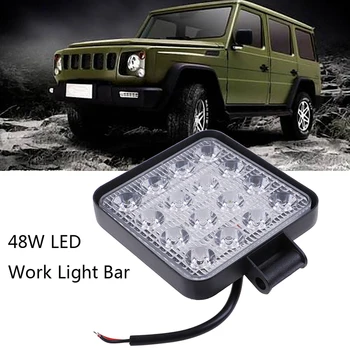 1pc Led spot Light 12V Spot Flood LED Light Bar LED Light 4inch 48W Car 4WD Truck Tractor Boat Trailer
1pc Led spot Light 12V Spot Flood LED Light Bar LED Light 4inch 48W Car 4WD Truck Tractor Boat Trailer