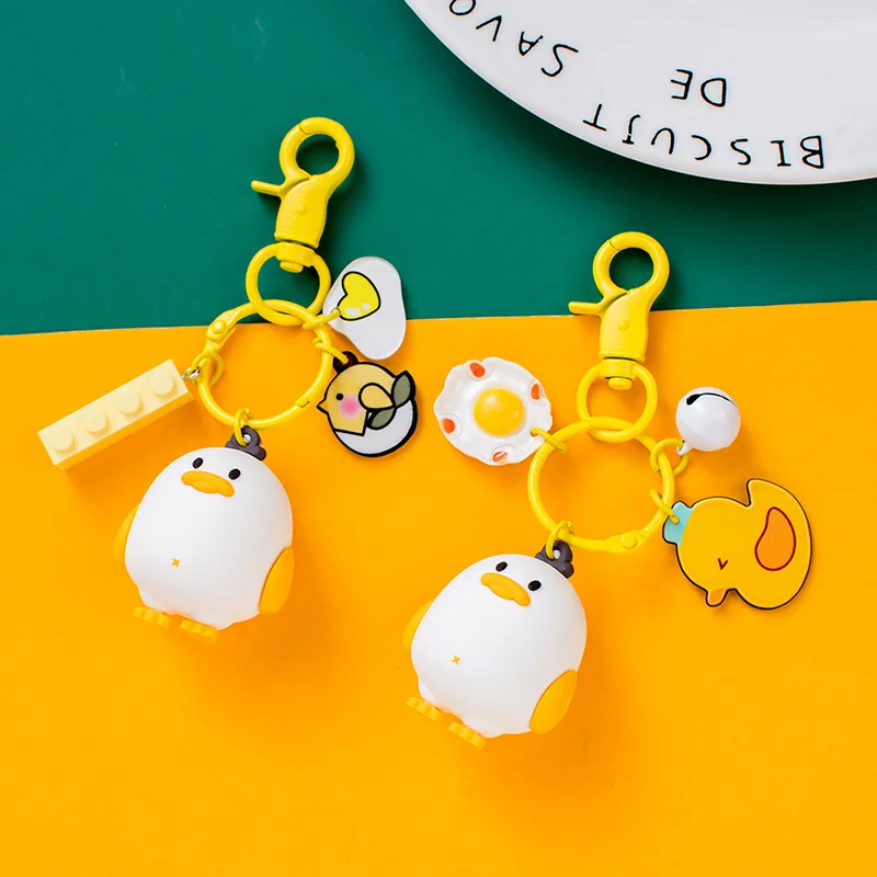 Creative Cartoon Egg Chick Keychain Fashion Personality Car Key Chain Charm Bag Pendant Keyring Boy Girl Small Gifts Hot Sale
Creative Cartoon Egg Chick Keychain Fashion Personality Car Key Chain Charm Bag Pendant Keyring Boy Girl Small Gifts Hot Sale