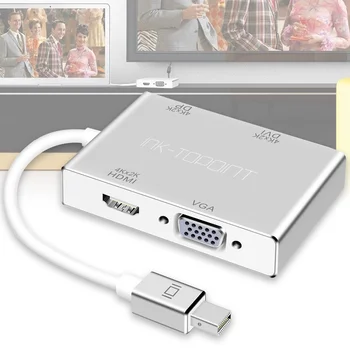 4 In 1 Converter High Definition Home Mini Adapter Transfer Accessories DisplayPort To HDMI/VGA/DVI/DP For MacBook
4 In 1 Converter High Definition Home Mini Adapter Transfer Accessories DisplayPort To HDMI/VGA/DVI/DP For MacBook