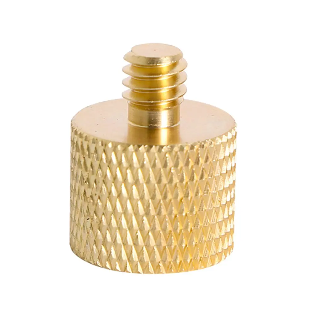 1/4" Female To 3/8" Male Tripod Thread Reducer Adapter Brass Copper Screw Connecting Camera Screw For Tripod Ball Head
1/4" Female To 3/8" Male Tripod Thread Reducer Adapter Brass Copper Screw Connecting Camera Screw For Tripod Ball Head