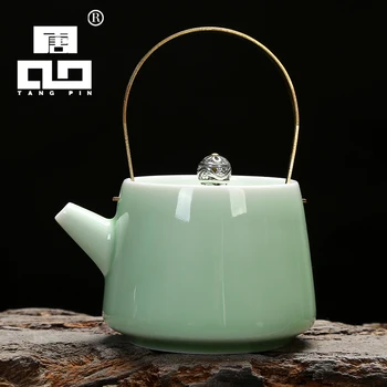 TANGPIN LONGQUAN CELADON TEAPOT CERAMIC KETTLES CHINESE TEA POT CHINESE TEA SET KUNG FU
TANGPIN LONGQUAN CELADON TEAPOT CERAMIC KETTLES CHINESE TEA POT CHINESE TEA SET KUNG FU