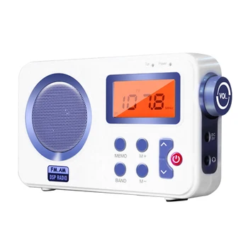 Speaker LCD Display Outdoor Portable Radio With Antenna Volume Control Earphone Port DAB Digital Home AM FM Portable Stereo
Speaker LCD Display Outdoor Portable Radio With Antenna Volume Control Earphone Port DAB Digital Home AM FM Portable Stereo