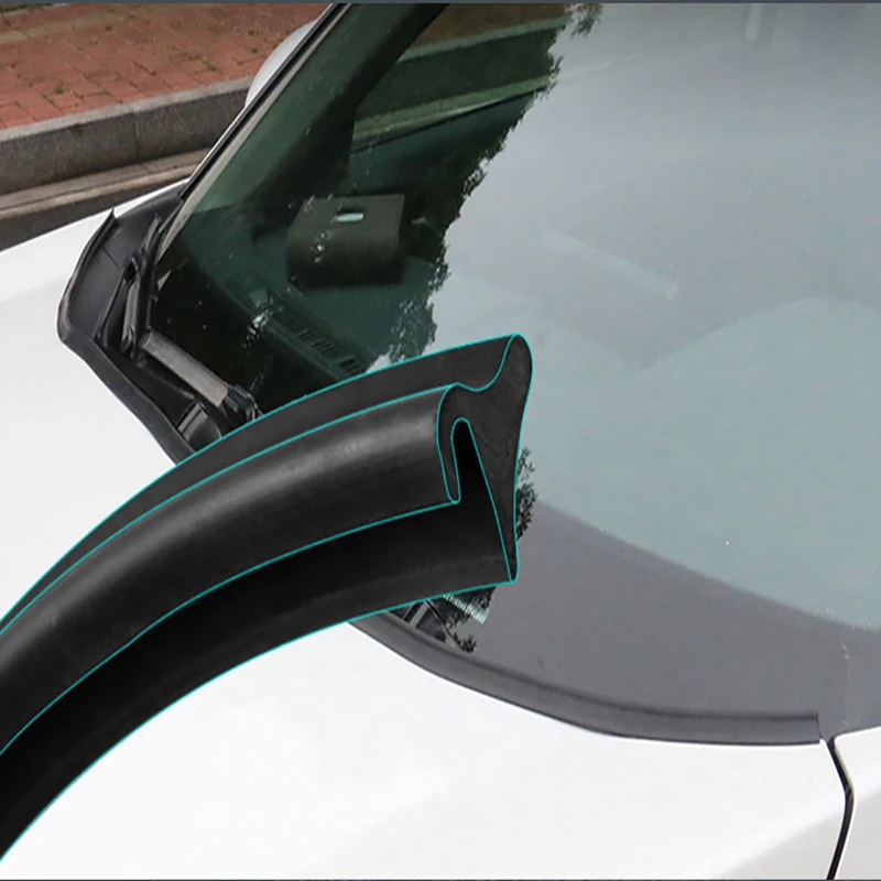 1.8m Car Hood Guide Strip For Wind And Rain Noise Reduction Rubber Front Windshield Sealing Strip Auto Accessories Decoration
1.8m Car Hood Guide Strip For Wind And Rain Noise Reduction Rubber Front Windshield Sealing Strip Auto Accessories Decoration