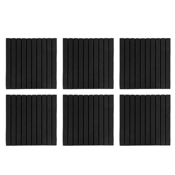 Soundproof Foam Acoustic Panels Strip Shape Sound-Absorbing Soundproofing Cotton Foam Acoustic Panels (Black) 
Soundproof Foam Acoustic Panels Strip Shape Sound-Absorbing Soundproofing Cotton Foam Acoustic Panels (Black)