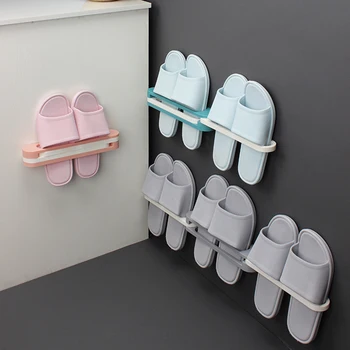 Practical Slippers Storage Shelves Bathroom Wall-mounted Towel Rack Seamless Shoes Support Rack Household Hardware
Practical Slippers Storage Shelves Bathroom Wall-mounted Towel Rack Seamless Shoes Support Rack Household Hardware