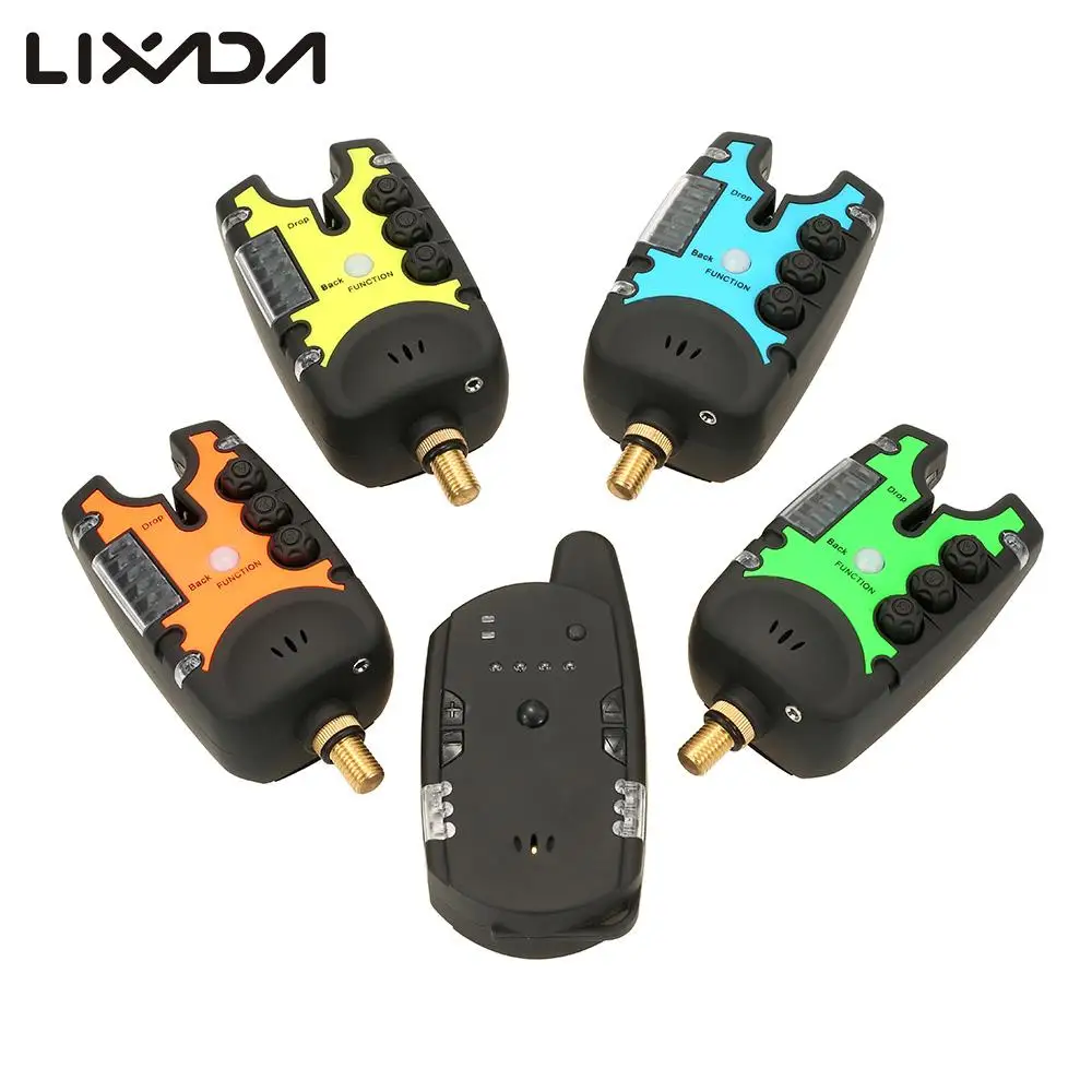 Lixada Wireless Fishing Bite Alarms Set Digital Fishing Alarm Kit Carp Fishing LED Alarm Indicator Alert Bell Receiver
Lixada Wireless Fishing Bite Alarms Set Digital Fishing Alarm Kit Carp Fishing LED Alarm Indicator Alert Bell Receiver