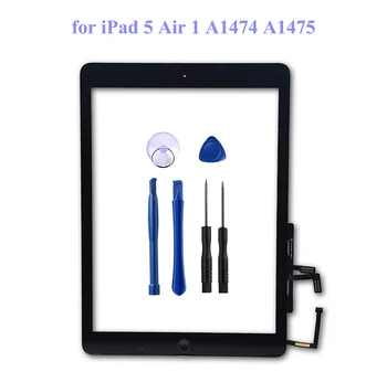LCD Touch Screen Digitizer Front Glass Display with Home Button Adhesive Camera Bracket Tool for Apple IPad 5 Air 1 A1474 A1475
LCD Touch Screen Digitizer Front Glass Display with Home Button Adhesive Camera Bracket Tool for Apple IPad 5 Air 1 A1474 A1475