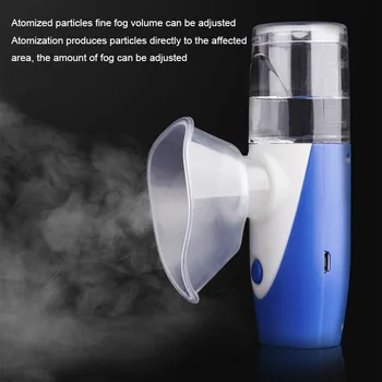 Quiet Home Nebulizer Inhaler Health Care Mini Handheld Portable Automizer Ultrasonic Nebulizer For Children Adult Asthma Inhaler
Quiet Home Nebulizer Inhaler Health Care Mini Handheld Portable Automizer Ultrasonic Nebulizer For Children Adult Asthma Inhaler
