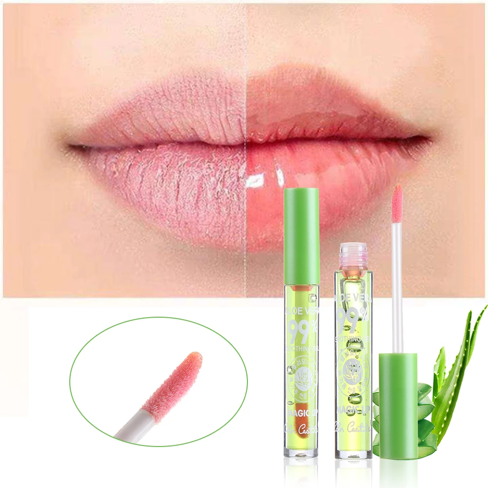 Aloe Vera Lip Oil Lipstick Lip Gloss Lip Tint Primer Moisturizing Lip Makeup Care Temperature Color Changing Longlasting
Aloe Vera Lip Oil Lipstick Lip Gloss Lip Tint Primer Moisturizing Lip Makeup Care Temperature Color Changing Longlasting
