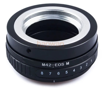 tilt adapter ring for m42 42mm Mount lens to canon eosm EF-M EOSM/M2/M3/M5/M10 mirrorless camera
tilt adapter ring for m42 42mm Mount lens to canon eosm EF-M EOSM/M2/M3/M5/M10 mirrorless camera