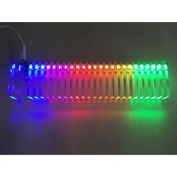 KS25 Sound Control VU Meter Crystal Sound Column Audio Level Meter LED Music Spectrum DIY Kits VU Tower for Home Theater
KS25 Sound Control VU Meter Crystal Sound Column Audio Level Meter LED Music Spectrum DIY Kits VU Tower for Home Theater