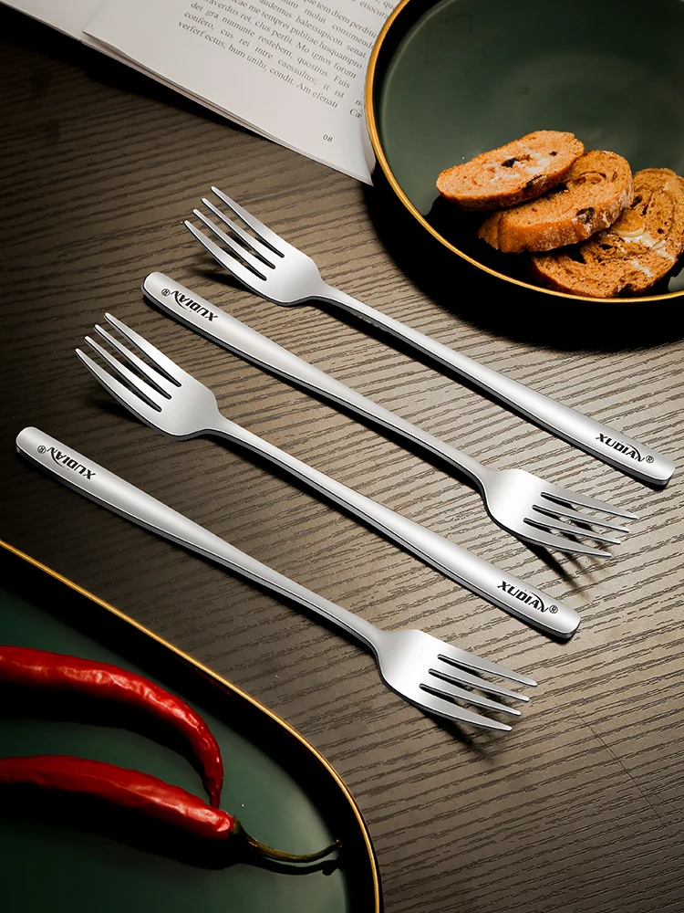 304 Stainless Steel Fruit Small Fork Single Children's Steak Western Food Fork Cutlery Fork Set Household Tableware Dinnerware
304 Stainless Steel Fruit Small Fork Single Children's Steak Western Food Fork Cutlery Fork Set Household Tableware Dinnerware
