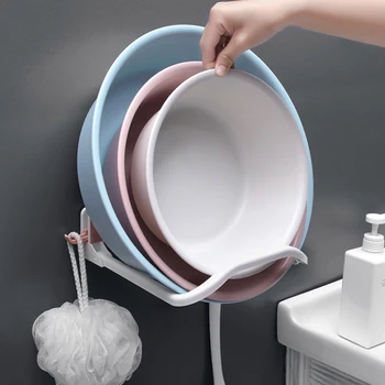 Wall Mounted Foldable Wash Basin Storage Racks Bathroom storage rack Lid frame Multi-functional rack Basin hook
Wall Mounted Foldable Wash Basin Storage Racks Bathroom storage rack Lid frame Multi-functional rack Basin hook
