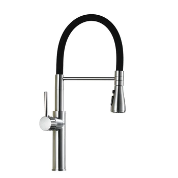 OKAROS Pull Out Kitchen Sink Faucet Black Chrome Finish Cold and Hot Bar Mixer Tap with Shower Sprayer
OKAROS Pull Out Kitchen Sink Faucet Black Chrome Finish Cold and Hot Bar Mixer Tap with Shower Sprayer
