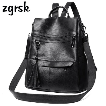 Female Designer Student College Zipper Pu Solid Black Preppy Style School Backpacks For Teenagers Mochila Feminina Rucksack 
Female Designer Student College Zipper Pu Solid Black Preppy Style School Backpacks For Teenagers Mochila Feminina Rucksack